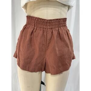 Reformation 'The Brune' Brown Short Size XS